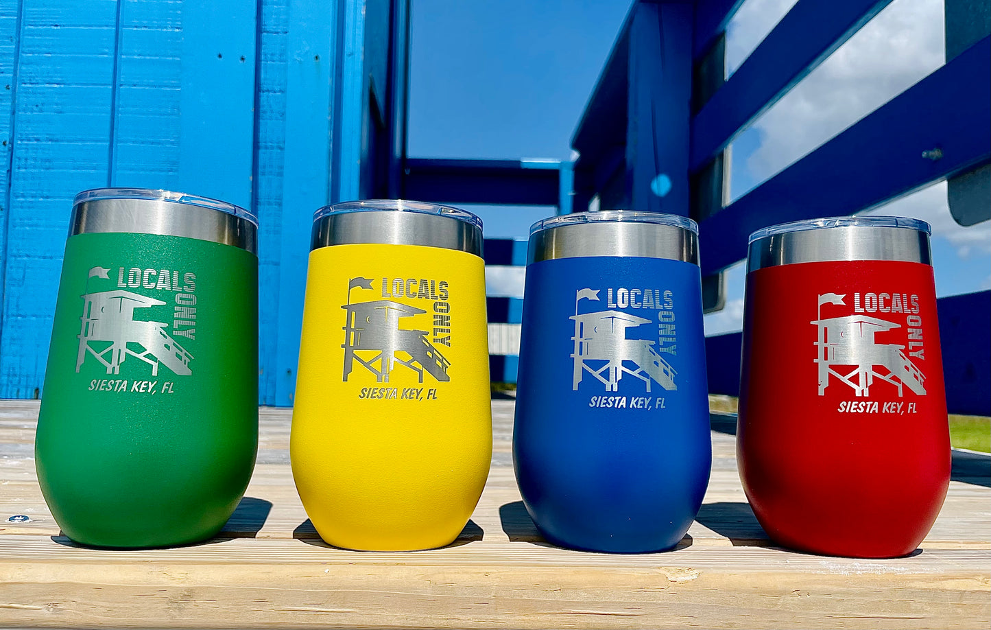 Stemless Local's Only Tumbler - 16 oz.