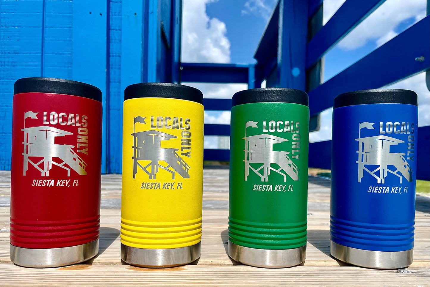 Slim Insulated Local's Only Beverage Holder