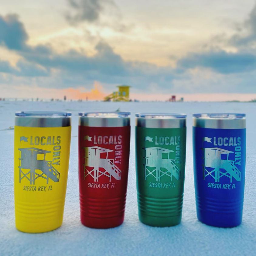 Local's Only Tumbler - Siesta Key, FL